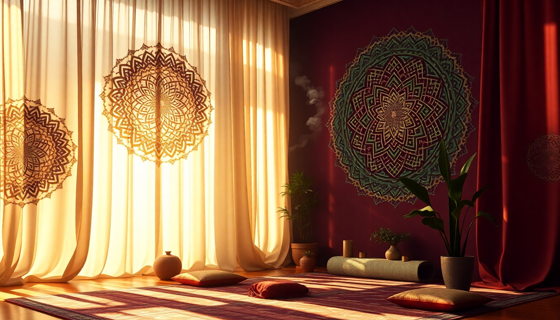 Elevate Your Space: Infusing Spiritual Serenity with Mandala Designs