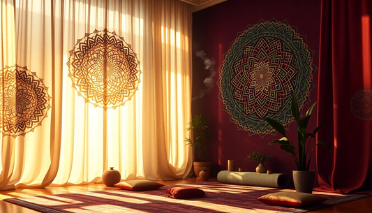Elevate Your Space: Infusing Spiritual Serenity with Mandala Designs